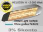 Preview: Infrarotstrahler Heliosa 11 Amber Light 2000 Watt IPX5