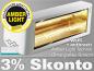 Preview: Infrarotstrahler Heliosa HiDesign 44 Amber Light 2000 Watt IPX5