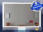Preview: Infrarot Bad Spiegelheizung mit Licht led-line M10c in 5 Größen