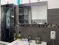 Preview: Infrarotheizung schwarz Spiegelheizung Bad 210 Watt 60x40 M10