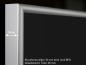 Preview: Infrarotheizung schwarz Spiegelheizung Bad 210 Watt 60x40 M10