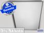 Preview: Infrarot Deckenheizung 600 Watt ESG Glas weiß 110x60 Rahmen M10