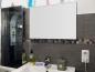 Preview: Infrarotheizung Glas weiß Spiegelheizung Bad 500 Watt 90x60 M10W