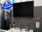 Preview: Infrarotheizung schwarz Spiegelheizung Bad 500 Watt 90x60 M10S