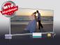 Preview: Infrarot Bildheizung 700 Watt 120x60 M10-SL mit eigenem Foto Motiv