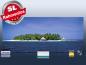 Preview: Infrarot Bildheizung 900 Watt 140x60 M10-SL Malediven Palmeninsel
