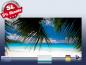 Preview: Infrarot Bildheizung 700 Watt Rahmenlos slim-line 120x60 Karibik