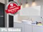Preview: Infrarotheizung ESG Glas weiß und Spiegel 320 Watt Rahmenlos 120x35