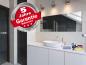 Preview: Infrarotheizung ESG Glas weiß und Spiegel 320 Watt Rahmenlos 120x35