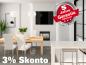 Preview: Infrarotheizung ESG Glas schwarz und Spiegel Rahmenlos 400 Watt 70x60