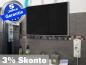 Preview: Infrarotheizung mit Thermostat ESG Glas schwarz 210 Watt 60x40 M10