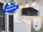 Preview: Infrarotheizung mit Thermostat ESG Glas schwarz 250 Watt 90x35 M10