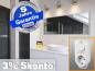Preview: Infrarot Spiegelheizung mit Thermostat 320 Watt 120x35 M10-SL