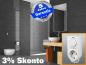 Preview: Infrarot Bad Spiegelheizung mit Thermostat 700 Watt 120x60 M10-SL
