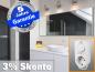 Preview: Infrarot Bad Spiegelheizung mit Thermostat 900 Watt 140x60 M10-SL