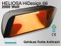 Preview: Infrarot Wärmestrahler Pferdesolarium Heliosa Hi-Design 66 IPX5 2000 Watt