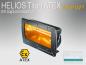 Preview: HELIOS Titan ATEX Amber Light Heizstrahler mit Explosionsschutz