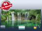 Preview: Infrarot Bildheizung 900 Watt Rahmenlos slim-line 140x60 Wasserfall