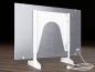 Preview: Standfüße für rahmenlose Infrarotheizungen infranomic Baureihe steel-line