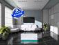 Preview: Infrarotheizung 700 Watt 120x60 Glas weiß M10 mit Optionen