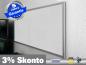 Preview: Infrarotheizung Glas weiß 700 Watt 120x60 M23 mit Optionen