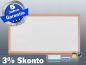 Preview: Infrarotheizung 700 Watt ESG Glas weiß 120x60 Holzrahmen HB30 ++