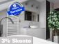 Preview: Infrarot Spiegelheizung Bad 600 Watt ESG Glas 110x60 M10