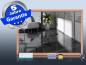 Preview: Infrarot Spiegelheizung 500 Watt ESG Glas 90x60 Holzrahmen HB30