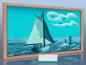 Preview: Infrarot Bildheizung 600 Watt 110x60 Holzrahmen HB30 Segelboot