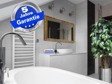 Preview: Infrarot Spiegelheizung 600 Watt 110x60 Stilrahmen StG