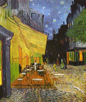 van Gogh: café de nuit Bildauswahl für Bildheizung 70x60