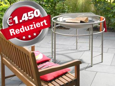 Edelstahlgrill big boss von artepuro Ausstellungsstück Restposten