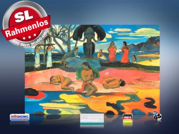 Preview: infrarot Bildheizung Kunst 500 Watt 90x60 M10-SL Sonntag (Gauguin)