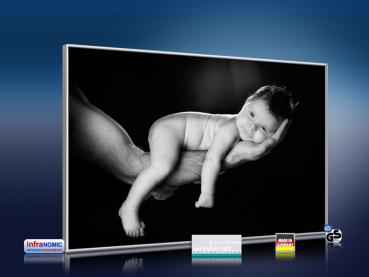 Preview: infrarot Bildheizung 500 Watt 90x60 M10-SL Baby