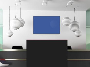 Preview: Farbige Infrarotheizung slim-line Rahmenlos 400 bis 900 Watt blau
