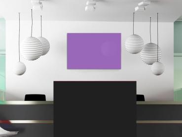Preview: Farbige Infrarotheizung slim-line Rahmenlos 400 bis 900 Watt purpur