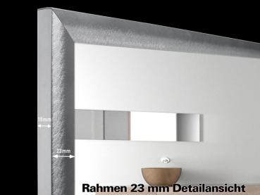 Preview: Infrarot Spiegelheizung Bad ESG Glas 210 Watt 60x40 M23