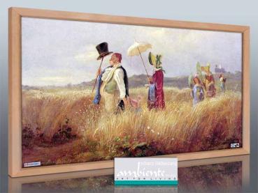 Preview: Infrarot Bildheizung Kunst 600 Watt 110x60 HB30 Sonntagsspaziergang