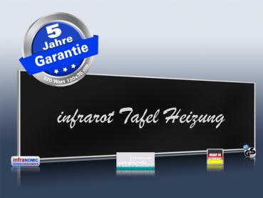 Preview: Infrarot Tafelheizung 320 Watt 120x35 Schreibtafel M10