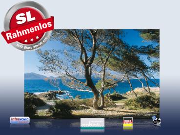 Preview: Infrarot Bildheizung 500 Watt 90x60 M10-SL Cala Sa Val