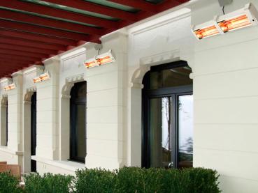 Preview: Infrarot Heizstrahler 2x 1500 Watt Heliosa HiDesign 88 IP20 mit FB