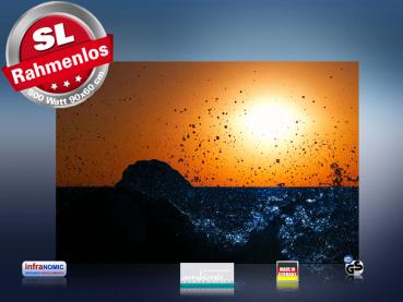 Preview: infrarot Bildheizung 500 Watt 90x60 M10-SL Brandung