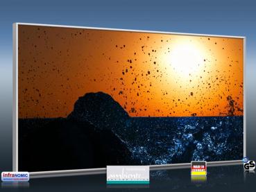 Preview: Infrarot Bildheizung 700 Watt 120x60 M10-SL Brandung