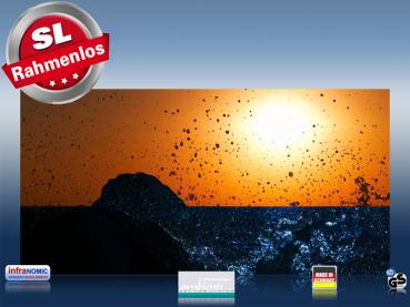 Preview: Infrarot Bildheizung 700 Watt 120x60 M10-SL Brandung