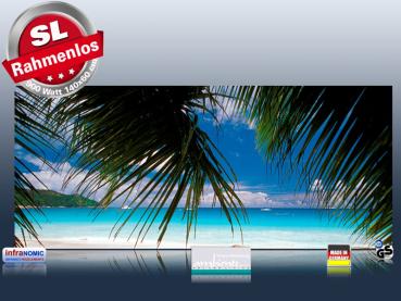 Preview: Infrarot Bildheizung 900 Watt 140x60 M10-SL Strand