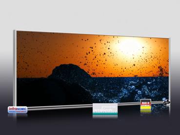 Preview: Infrarot Bildheizung 900 Watt 140x60 M10-SL Brandung