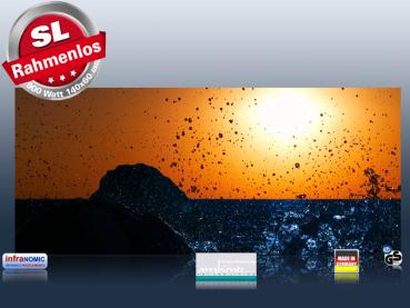 Preview: Infrarot Bildheizung 900 Watt 140x60 M10-SL Brandung