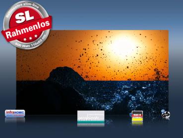 Preview: Infrarot Bildheizung 600 Watt 110x60 M10-SL Brandung
