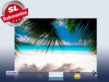 Preview: Infrarotheizung als Bild Bildheizung 500 Watt 90x60 M10-SL Strand