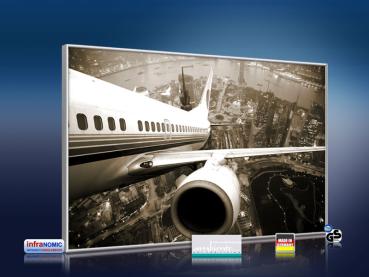 Preview: infrarot Bildheizung 500 Watt 90x60 M10-SL take off